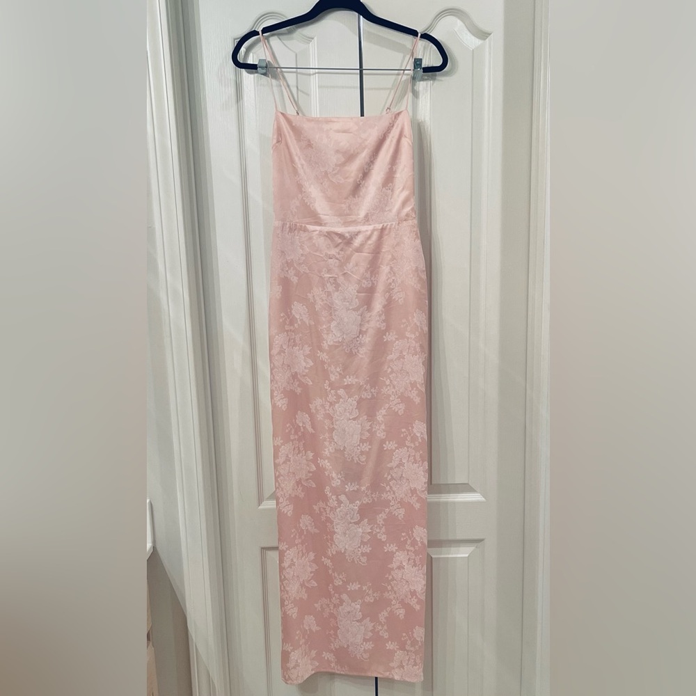 Reformation Frankie Dress - Powder Pink - Size 2 - Picture 4 of 13